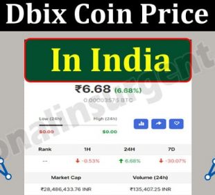 Dbix Coin Price In India (May) How to Buy Coin Price!