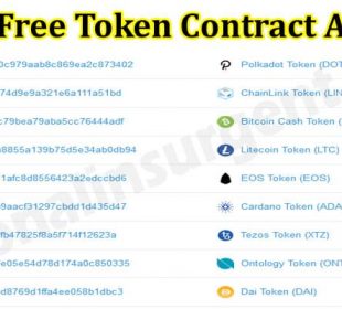 List Of Free Token Contract Address (May) Let's Check!