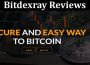 Bitdexray Reviews (June 2021) Token Price, How to Buy