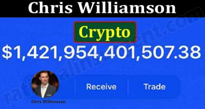 Chris Williamson Crypto (June) Man Becomes Trillionaire!