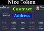 Nice Token Contract Address (June) Chart, How To Buy!