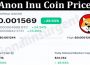 Anon Inu Coin Price 2021.