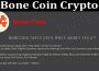 Bone Coin Crypto 2021.