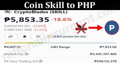 Coin Skill to PHP 201.