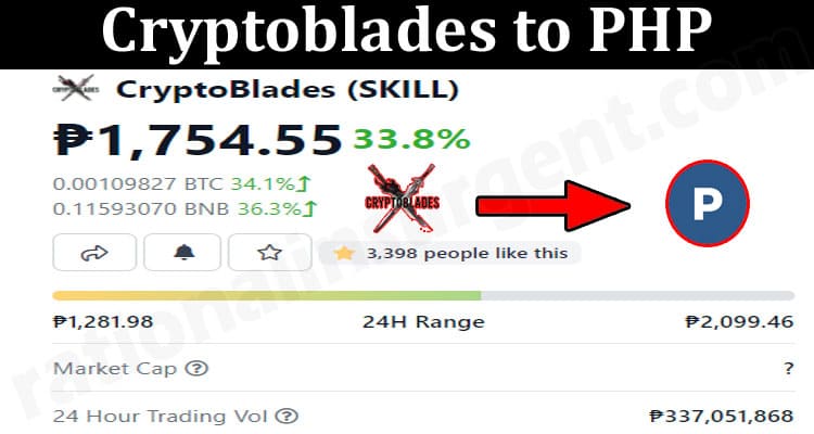 Cryptoblades To PHP 2021.