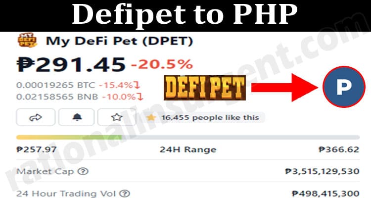 Defipet to PHP 2021