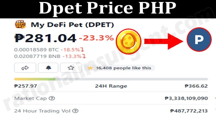 Dpet Price PHP 2021