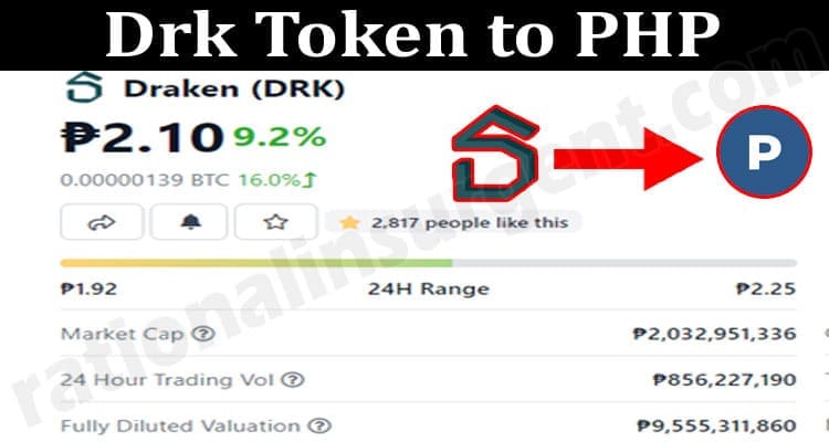 Drk Token To PHP 2021