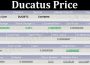 Latest News Ducatus Price