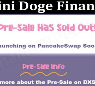 Mini Doge Finance (July 2021) Price, Chart & How To Buy 2021.
