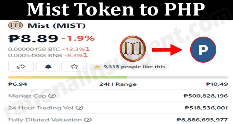 Mist Token To PHP 2021.