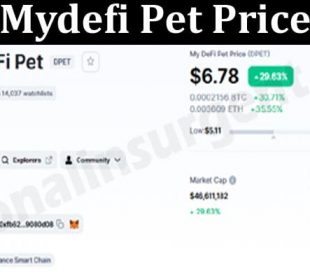 Mydefi Pet Price 2021.
