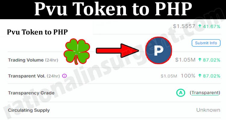 Pvu Token to PHP 2021.
