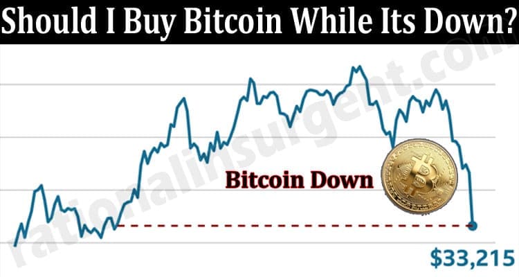 Should I Buy Bitcoin While Its Down 2021