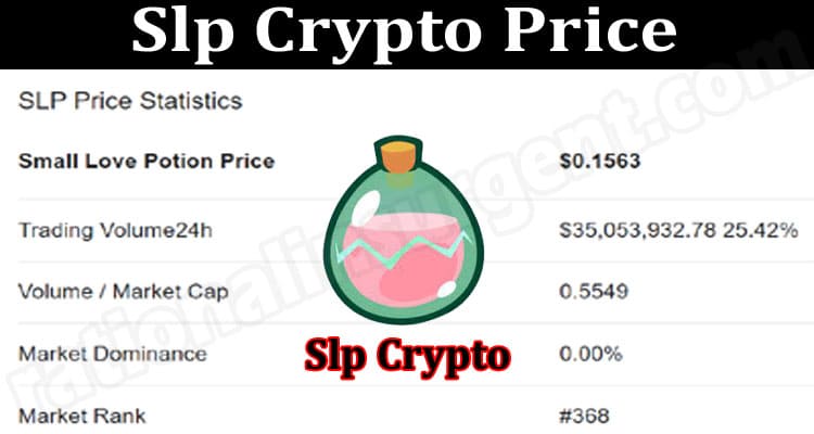 Slp Crypto Price 2021.