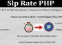 Slp Rate PHP 2021..