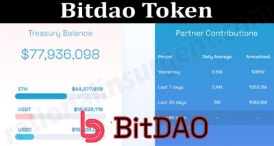About General Information Bitdao Token