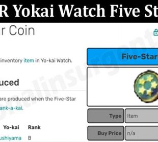 About General Information Code GR Yokai Watch Five Star Coin