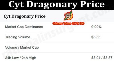 About General Information Cyt Dragonary Price.