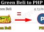 About General Information Green Beli to PHP