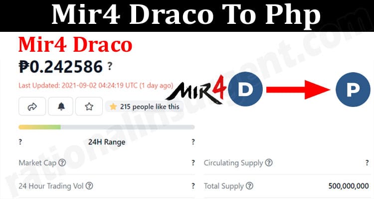 About General Information Mir4 Draco To Php