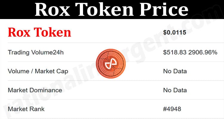 About General Information Rox Token Price