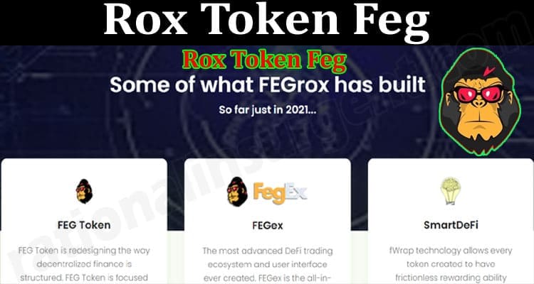 About Generall Information Rox Token Feg