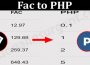 About General Information Fac to PHP