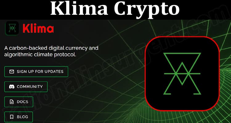 About General Information Klima Crypto