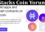 About General Information Stacks Coin Yorum