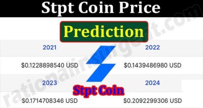 About General Information Stpt Coin Price Prediction