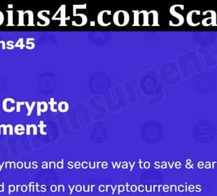 About General Information Coins45.com Scam