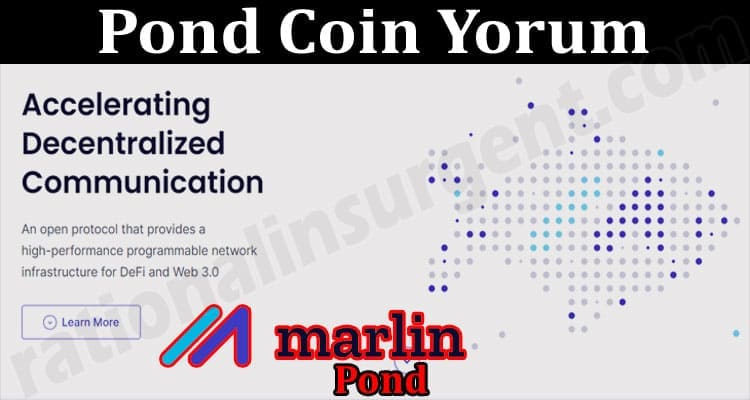 About General Information Pond Coin Yorum