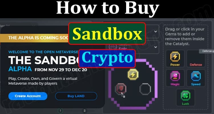 About General Information Sandbox Crypto