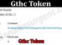 About General Information Gthc Token