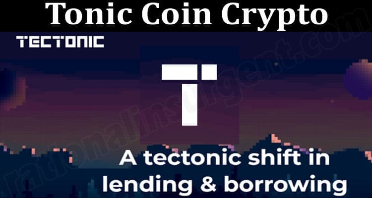 About General Information Tonic Coin Crypto