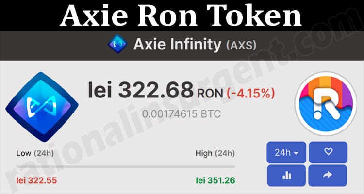About General Information Axie Ron Token