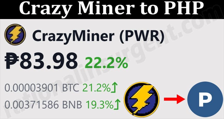 About General Information Crazy Miner to PHP