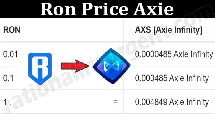 About General Information Ron Price Axie