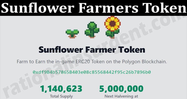 About General Information Sunflower Farmers Token