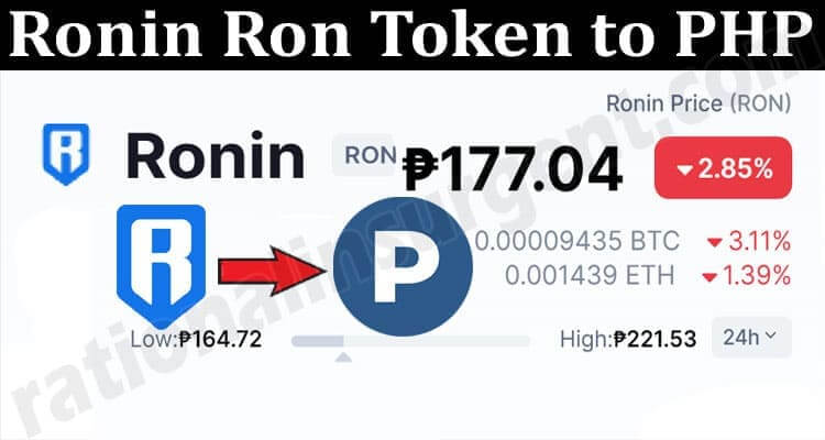 About general Information Ronin Ron Token To PHP