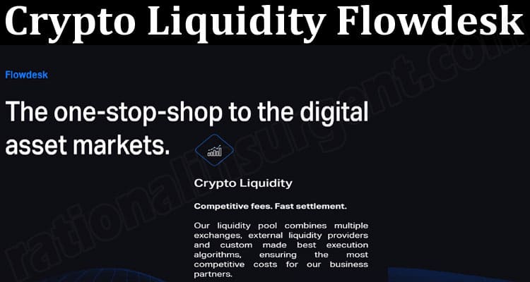 About General Information Crypto Liquidity Flowdesk
