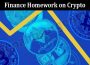 About General Information Finance Homework on Crypto