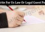 Complete Informaion Write For Us Law Or Legal Guest Post