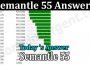 Gaming News Semantle 55 Answers