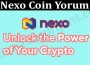 About General Information Nexo Coin Yorum