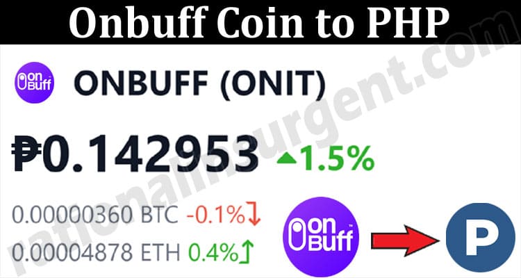 Latest Crypto News Onbuff Coin to PHP