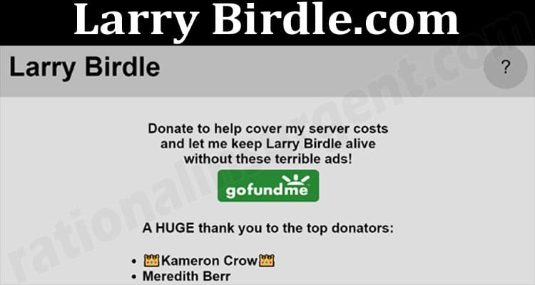 Latest News Larry Birdle.com