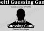 Latest News Poeltl Guessing Game