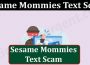 Latest News Sesame Mommies Text Scam